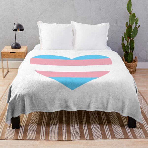 Item preview, Trans Flag Heart - Transgender Queer Pride designed and sold by Inspirationmotivation.