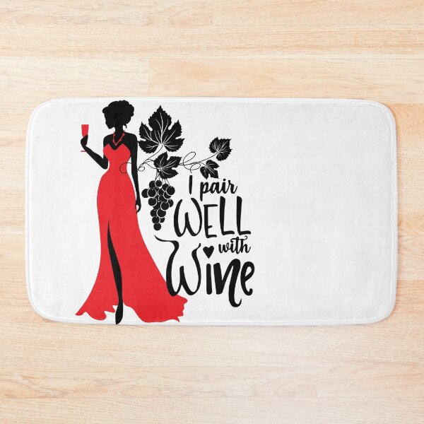 Item preview, I pair Well with Wine designed and sold by AmazingArtMandi.