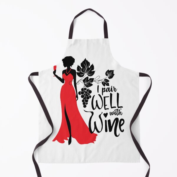 Item preview, I pair Well with Wine designed and sold by AmazingArtMandi.