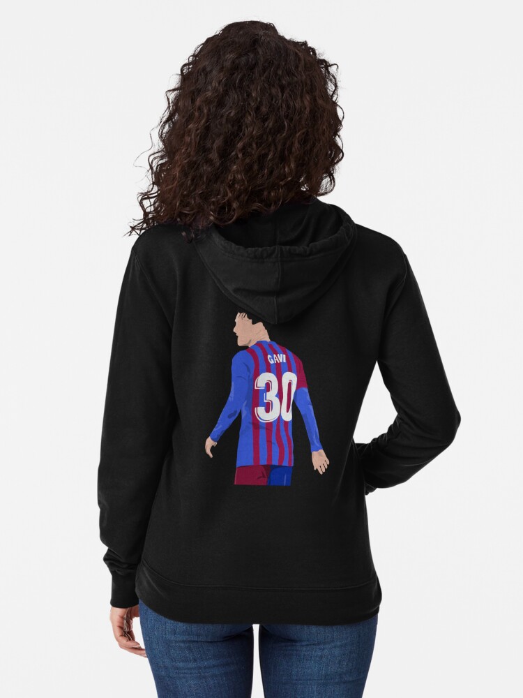 Gavi FC Barcelona Lightweight Hoodie for Sale by fabzare