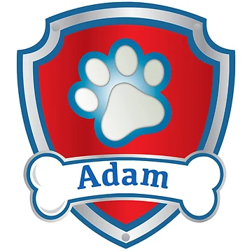 Artwork thumbnail, Adam Name Paw Patroller  by RMSartZ