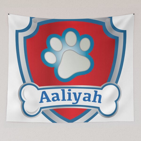 Item preview, Aaliyah Name Paw Patroller  designed and sold by RMSartZ.