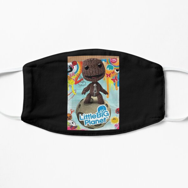 Sackboy Little Big Planet Fan Art Sticker Flat Mask