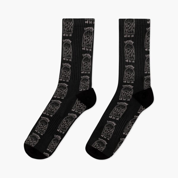 Item preview, Everything will be ok | inspirational quotes | beautiful sunrise designed and sold by Vicsdesignsart.