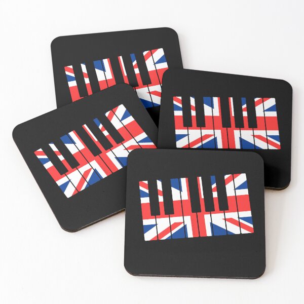 Item preview, UK Flag Piano Pianist British Musician designed and sold by doodlerob.