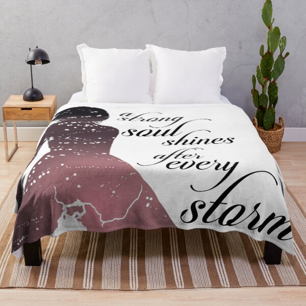 Item preview, A Strong Soul Shines After Every Storm designed and sold by AmazingArtMandi.