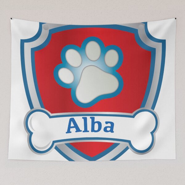 Item preview, Alba Name Paw Patroller  designed and sold by RMSartZ.