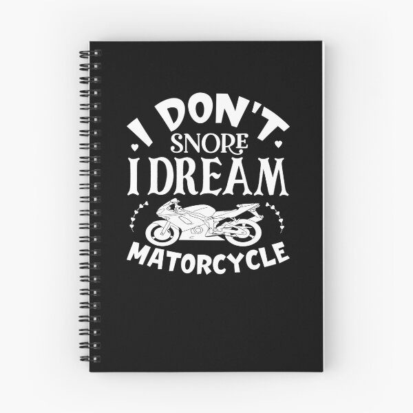 Item preview, I Don't Snore I Dream I'm A Motorcycle Shirt Biker Dad Gif designed and sold by 3colors3.