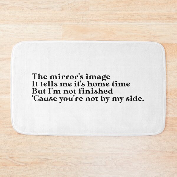 Item preview, The mirror's image It tells me it's home time, But I'm not finished 'Cause you're not by my side designed and sold by a-2-z.