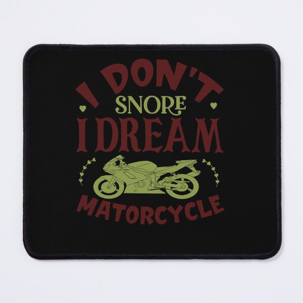 Item preview, I Don't Snore I Dream I'm A Motorcycle Shirt Biker Dad Gif designed and sold by 3colors3.