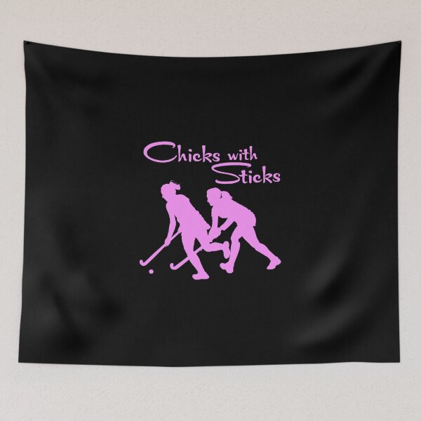 Item preview, Chicks With Sticks Sticker designed and sold by amiyacunni.