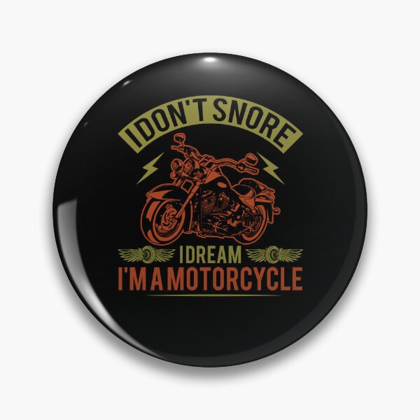 Item preview, I Don't Snore I Dream I'm A Motorcycle Shirt Biker Dad Gif designed and sold by 3colors3.
