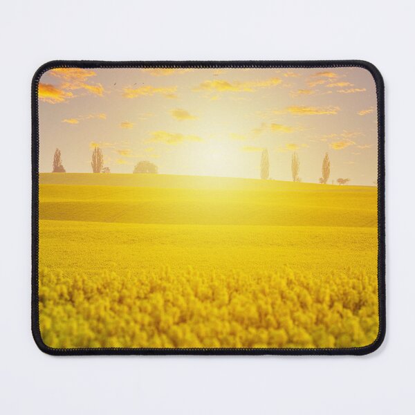 Item preview, Gold rape field in the morning designed and sold by Lukasz Szczepanski.