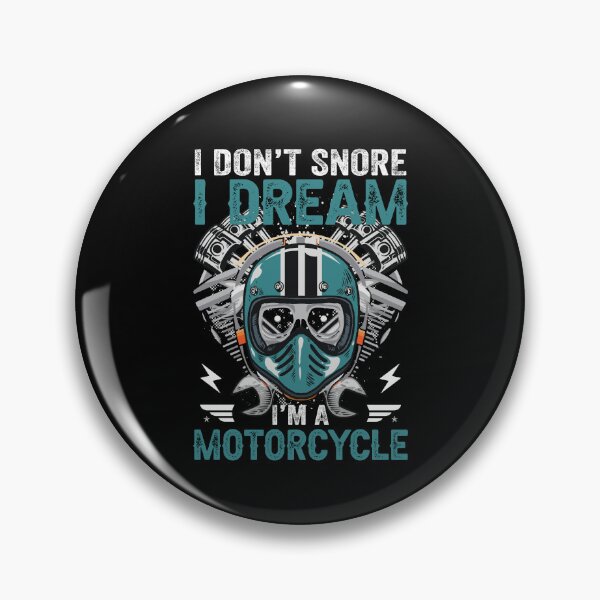 Item preview, I Don't Snore I Dream I'm A Motorcycle Shirt Biker Dad Gif designed and sold by 3colors3.