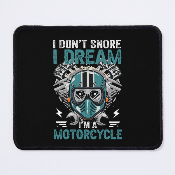 Item preview, I Don't Snore I Dream I'm A Motorcycle Shirt Biker Dad Gif designed and sold by 3colors3.
