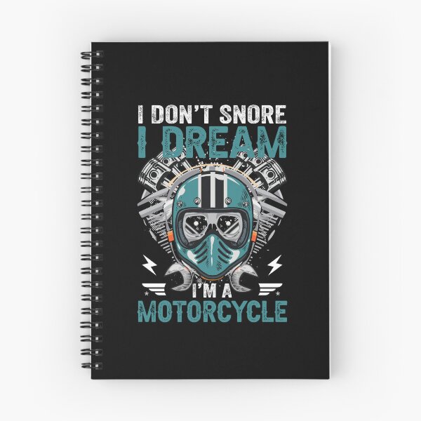 Item preview, I Don't Snore I Dream I'm A Motorcycle Shirt Biker Dad Gif designed and sold by 3colors3.
