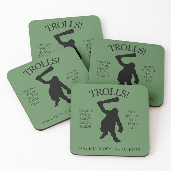 Item preview, Troll Advertisement designed and sold by PorcupineQuinn.