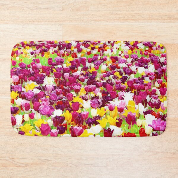 Item preview, Tulip blossom bloom field. Colorful tulips field. designed and sold by Rui Valverde.
