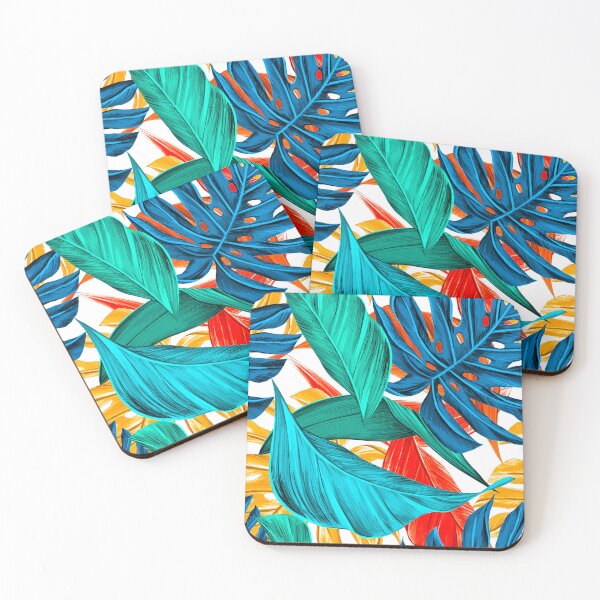 Item preview, Colorful Tropical Leaves designed and sold by Kybruno's Creations.