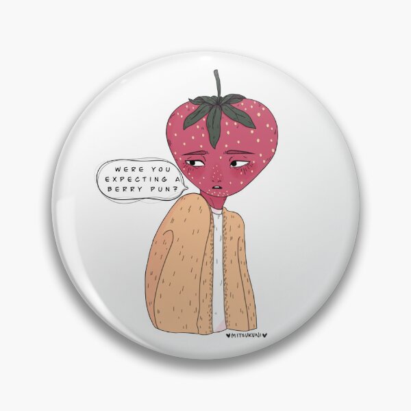 Item preview, " were you expecting a berry pun " strawberry boy designed and sold by Mitsukuni.