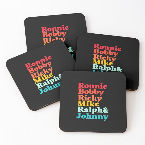 Item preview,  Ronnie Bobby Ricky Mike Ralph and Johnny colorful designed and sold by EsraaBaniOdeh.