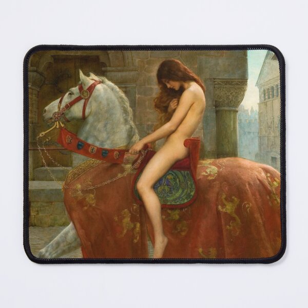 Item preview, Lady Godiva ,1897  by English artist John Collier designed and sold by Momo-Stores.