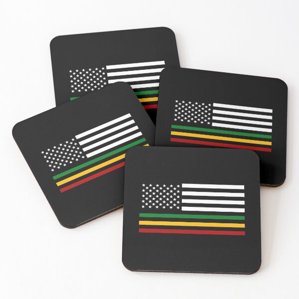 Item preview, Rasta Reggae American Flag  designed and sold by roarr.