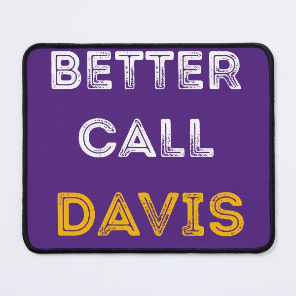 Item preview,  Better Call Anthony Davis Los Angeles Lakers - purple design designed and sold by Topiest.