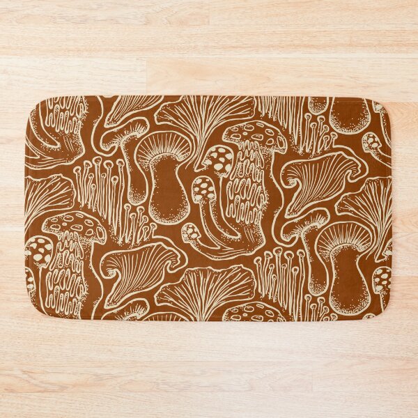 Item preview, The Mushroom Garden - terracotta designed and sold by E-dri @ edridesigns.