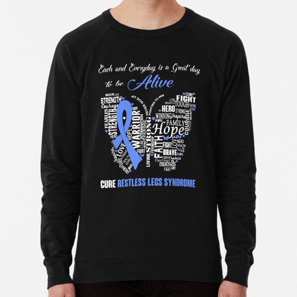 Item preview, Butterfly Ribbon Cure Restless Legs Syndrome Awareness designed and sold by Tadmab.