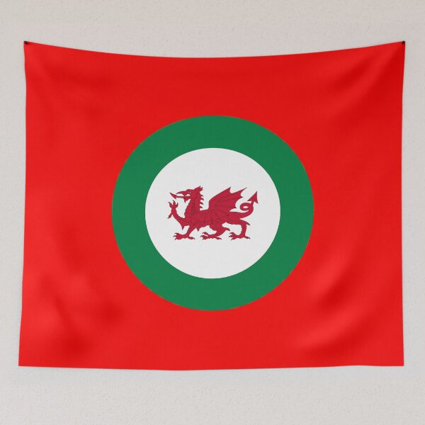 Item preview, Welsh Dragon Retro Mod Roundel designed and sold by ModSupporters.