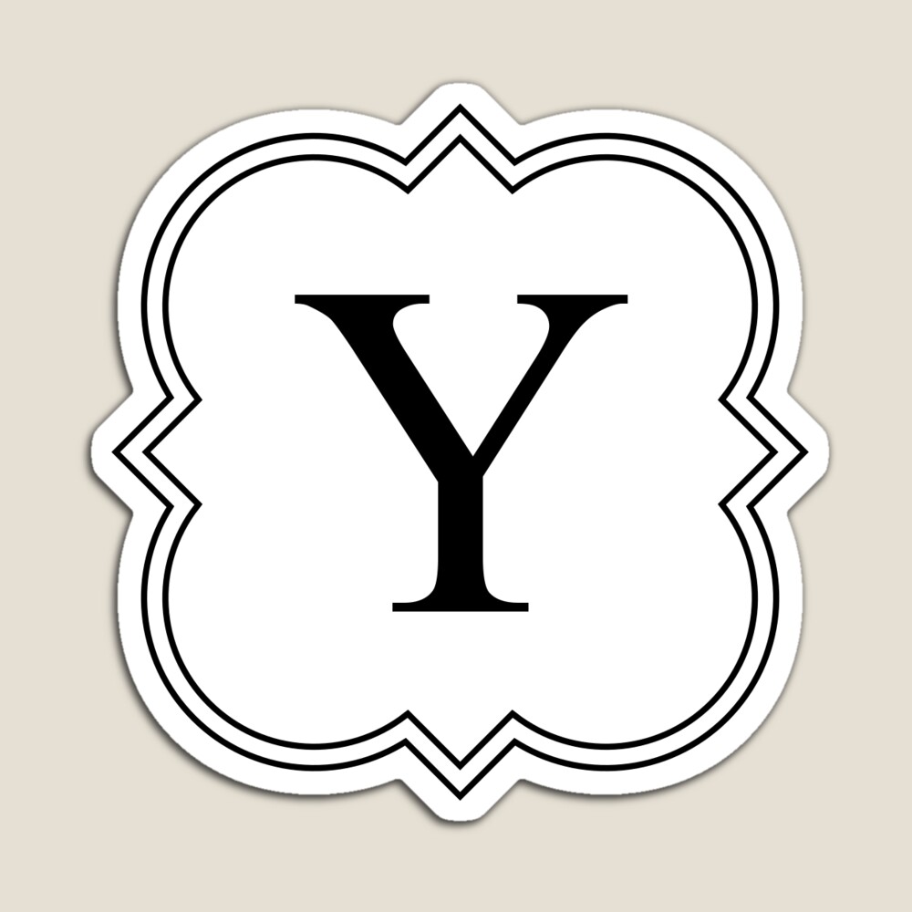 Fancy Y | Sticker