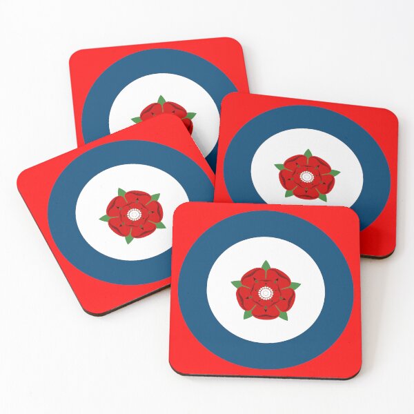 Item preview, England Red Rose Retro Mod Roundel designed and sold by ModSupporters.