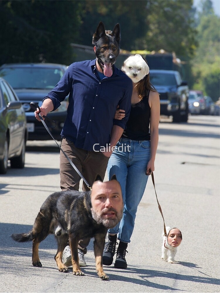 Dogs with fans Ben Affleck and Ana de Armas