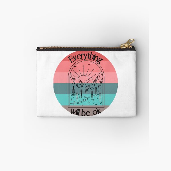 Item preview, Everything will be ok | inspirational quotes | beautiful sunrise designed and sold by Vicsdesignsart.