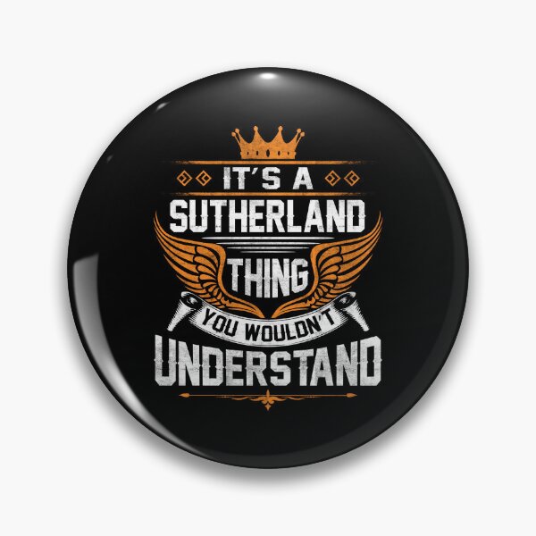 Item preview, Sutherland Name T Shirt - Sutherland Things Name Gift Item Tee designed and sold by sallyanney.