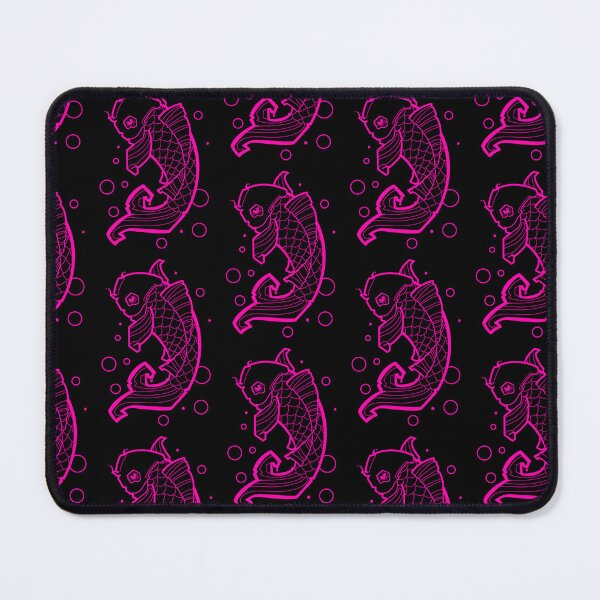 Item preview, pink koi fish tattoo style designed and sold by weilertsen.