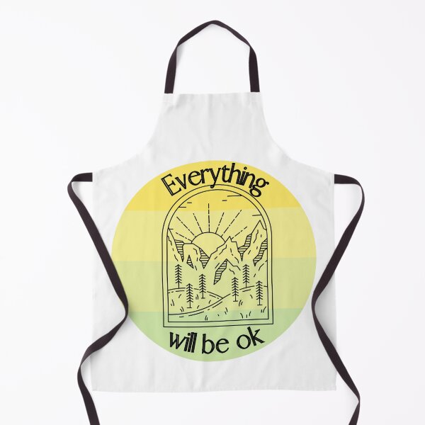 Item preview, Everything will be ok | inspirational quotes | beautiful sunrise designed and sold by Vicsdesignsart.