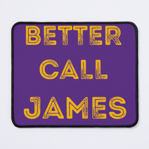 Item preview,  Better Call Lebron James - gold purple design designed and sold by Topiest.