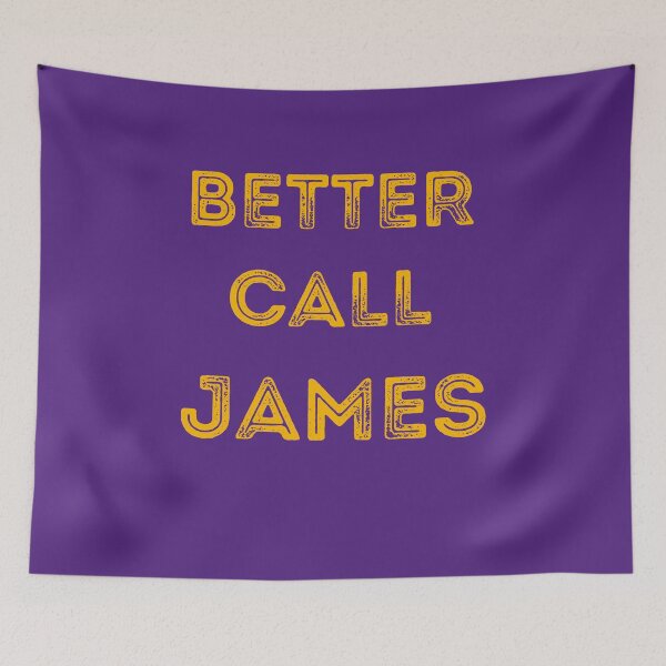 Item preview,  Better Call Lebron James - gold purple design designed and sold by Topiest.