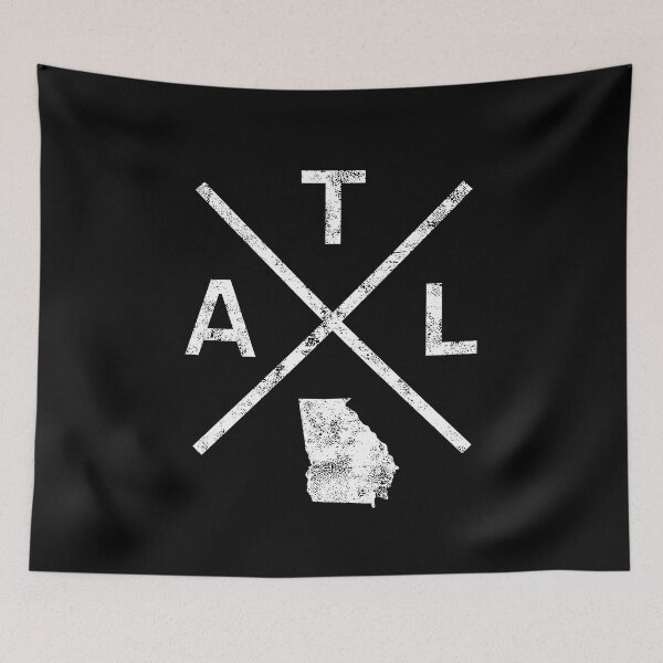 Item preview, Vintage Atlanta Retro ATL Cross designed and sold by pixeljamz.
