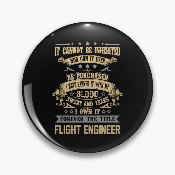 Item preview, Flight Engineer T Shirt - Forever The Title Job Gift Item Tee designed and sold by celiagomez456.