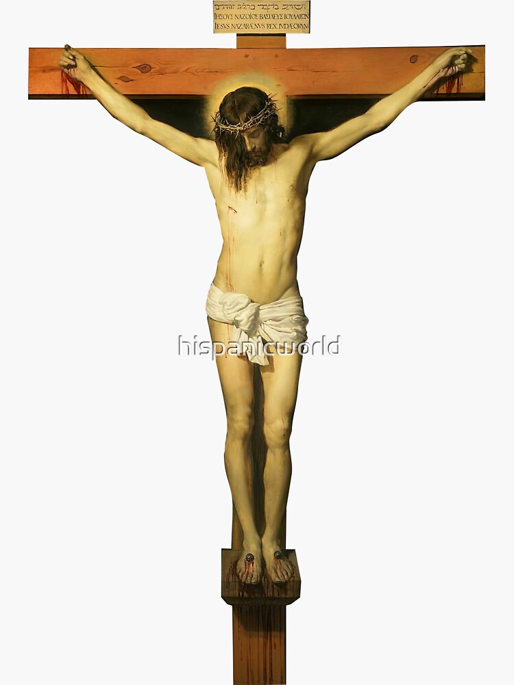 Jesus Christ Cross' Sticker