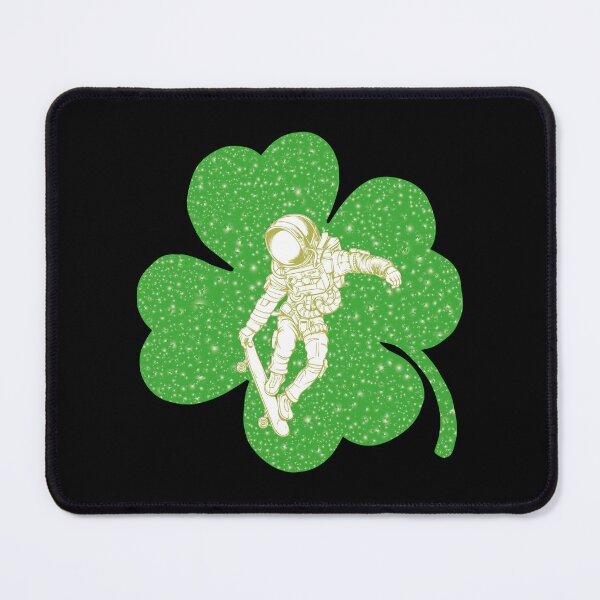 Artikelvorschau, Skate Skater Skateboard Geschenk St. Patrick's Day Shamrock Astrologie entworfen und verkauft von ART-SOUF.