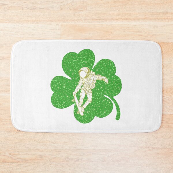 Artikelvorschau, Skate Skater Skateboard Geschenk St. Patrick's Day Shamrock Astrologie entworfen und verkauft von ART-SOUF.