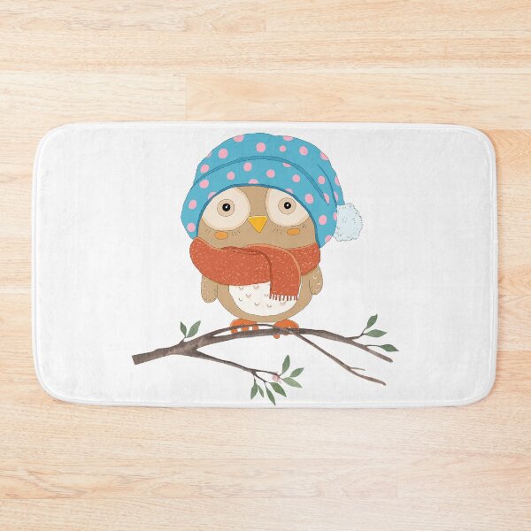 Item preview, Cute Winter Owl designed and sold by HappyLifeCreate.