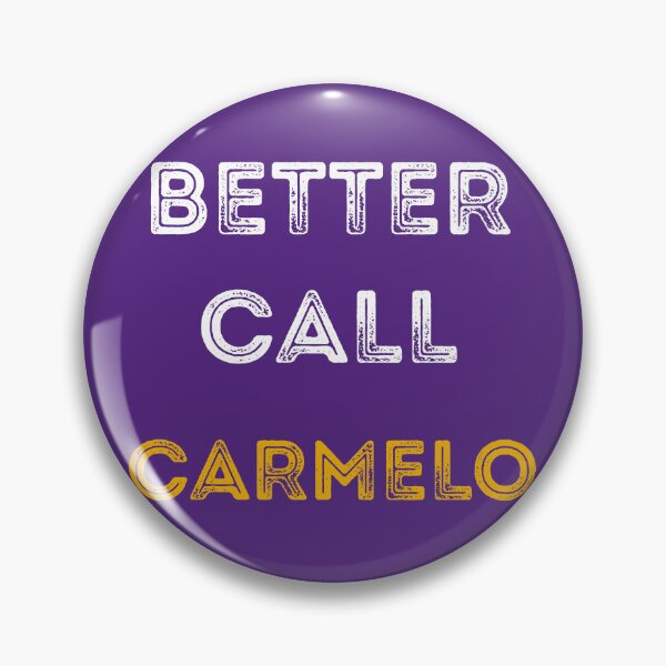 Item preview, Better Call Carmelo Anthony Los Angeles Lakers - purple design designed and sold by Topiest.