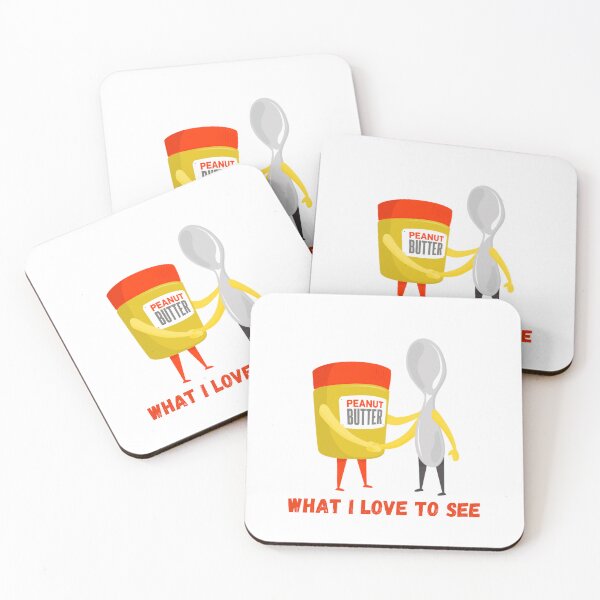 Item preview, What I Love To See | Peanut Butter And A Spoon | Peanut Butter Lovers | National Peanut Butter Lover’s Day | Peanut Butter Day designed and sold by CelebratoryWear.