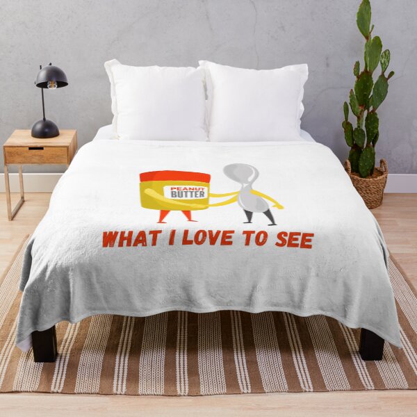 Item preview, What I Love To See | Peanut Butter And A Spoon | Peanut Butter Lovers | National Peanut Butter Lover’s Day | Peanut Butter Day designed and sold by CelebratoryWear.