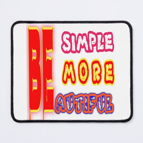 Item preview, Be simple be more beautiful. designed and sold by Emoelsalhy76.